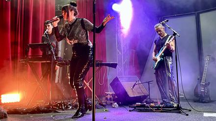 Sofia Portanet bei ihrem Auftritt in Berlin.