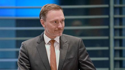 Finanzminister Christian Lindner (FDP).