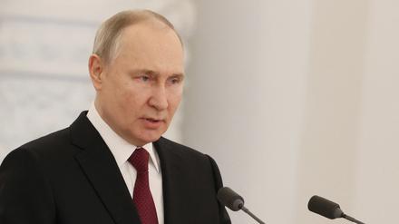 Wladimir Putin, Präsident Russlands.
