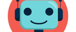 Illustrations with icons and characters for the site or application.