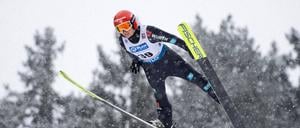 Katharina Althaus springt in Titisee bei zwei Wettbewerben - im Mixed und im Einzel.