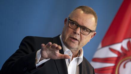 Brandenburgs Innenminister Michael Stübgen. 