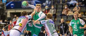Eine besondere Beziehung: Die Füchse Berlin und der SC Magdeburg, hier bei einer Begegnung in der Max-Schmeling-Halle vor zwei Jahren.