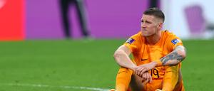 Drei Treffer von Wout Weghorst reichten Oranje nicht. 