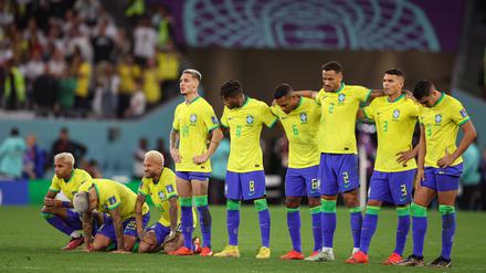 Elf Meter waren zu viel für Brasilien, gegen Kroatien gab es das frühzeitige WM-Aus.