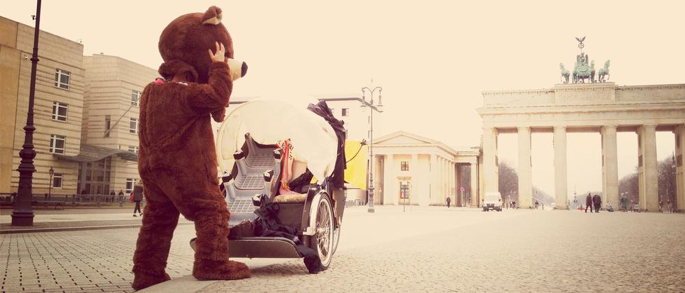 Wahrzeichen Berlins. Der kränkelnde Bär.