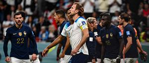 Englands Harry Kane verschoss in der Schlussphase einen Elfmeter.