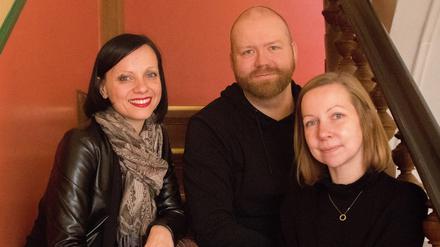 Katja Ahrens (Vorsitz), Marco Fechner und Karina Schatz (stellv. Vorsitzende)