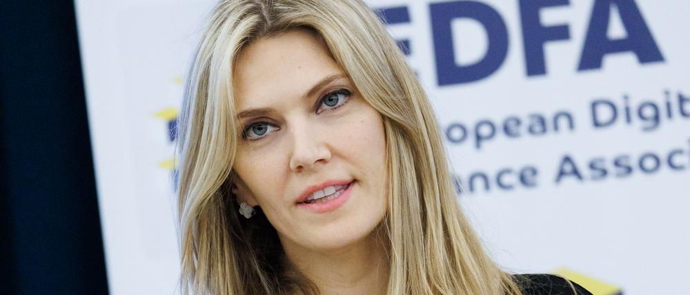 Die Griechin Eva Kaili wurde von ihrem Amt als Vizepräsidentin des EU-Parlaments suspendiert.