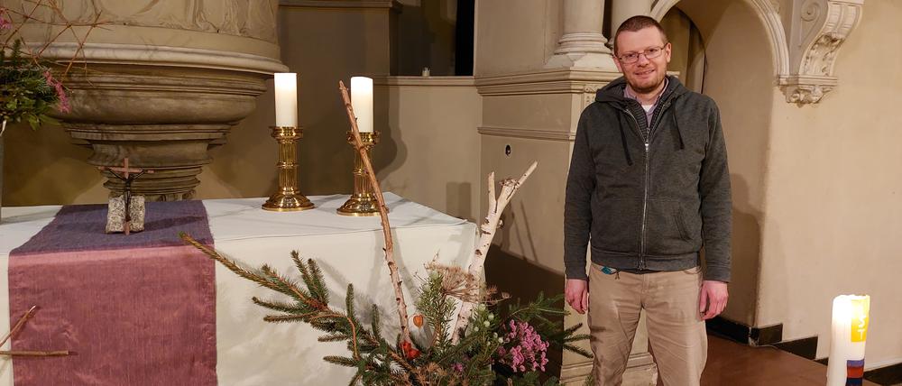Carsten Albrecht verantwortet das geistliche Programm des Stadtklosters.