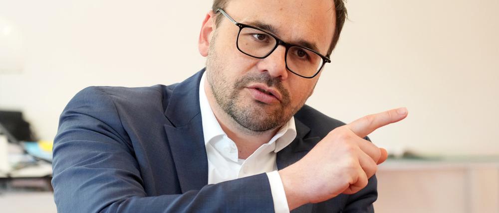 Jan Redmann, bislang Vorsitzender der CDU-Fraktion im Brandenburger Landtag.