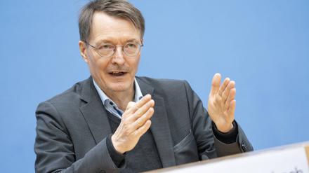 Bundesgesundheitsminister Karl Lauterbach