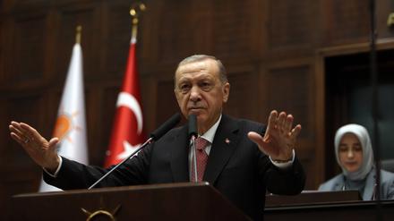 Der türkische Präsident Erdogan