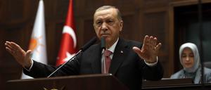 Der türkische Präsident Erdogan