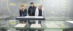 Provenienzforschung sichtbar gemacht. Ausstellungssaal im Kunstmuseum Bern.