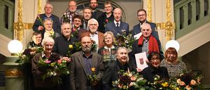 Preisträger und Nominierte bei der Verleihung des Ehrenamtspreises 2022