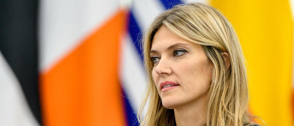 Die Vermögenswerte der EU-Vizepräsidentin Eva Kaili wurden eingefroren.