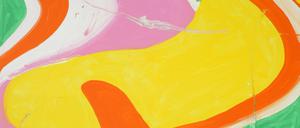 Geschwungene Formen, grelle Farben. Michel Majerus,
„MoM Block Nr. 67“ aus dem Kunstmuseum Stuttgart.