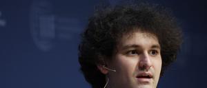 Sam Bankman-Fried, founder and chief executive officer of FTX Cryptocurrency Derivatives Exchange, speaks during the Institute of International Finance (IIF) annual membership meeting in Washington, DC, US, on Thursday, Oct. 13, 2022. This year's conference theme is "The Search for Stability in an Era of Uncertainty, Realignment and Transformation." Photographer: Ting Shen/Bloomberg via Getty Images