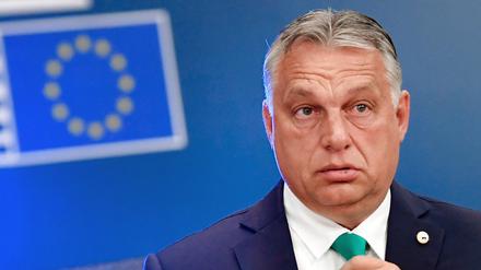 Ungarns Regierungschef Viktor Orban wurde im April 2022 zwar wiedergewählt, braucht aber dringend eingefrorene Milliarden aus Brüssel. 