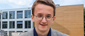 Nikita Busch, Vorsitzender der Schüler Union
