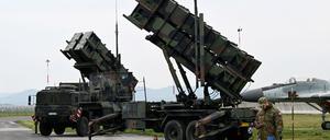 Ein Patriot-System auf dem Weg in die Ukraine. 