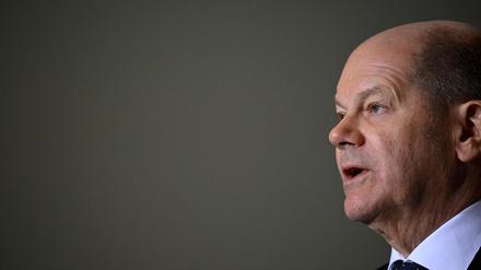 Bundeskanzler Olaf Scholz (SPD)