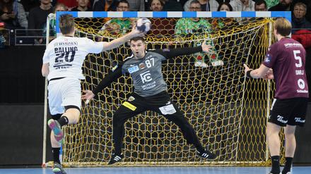 Schon beim Hinspiel in Berlin hielt Kireev gegen die dänische Mannschaft souverän.