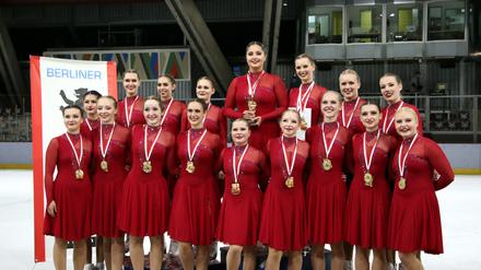 Das Team Berlin 1 ist hierzulande die klare Nummer eins im Synchroneislaufen.