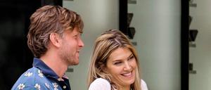 Glamourpaar mit Sinn für Geld: Die abgesetzte Vizepräsididentin des europäischen Parlaments, Eva Kaili, und ihr italienischer Lebensgefährte Francesco Giorgi