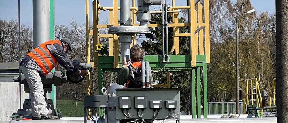 Aktivisten der Gruppe „Letzte Generation“ versuchten im Frühjahr die Versorgung über die Rohölpipeline Rostock-Schwedt auf der Pumpstation Lindenhof bei Demmin zu unterbrechen.