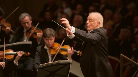 Maestro Barenboim in seinem Element