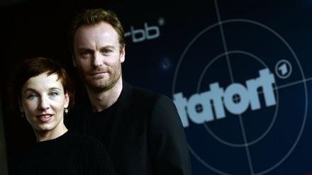Bild aus glücklichen Tagen: Das Ex-„Tatort“-Ermittlerteam Meret Becker und Mark Waschke.