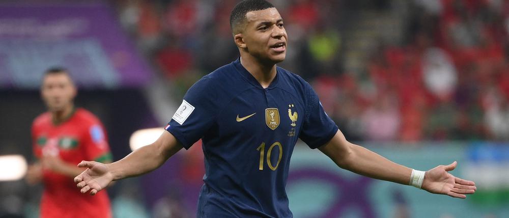 Kylian Mbappé will mit Frankreich den WM-Titel verteidigen.