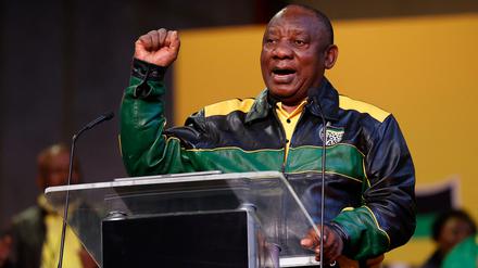 Präsident Cyril Ramaphosa geriet Anfang Dezember wegen der dubiosen „Farmgate“-Affäre unter Druck.