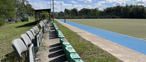 Tribünen des SHTC in Spandau.