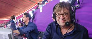 Halbfinale Frankreich - Marokko: Bélá Réthy kommentiert an seinem 66. Geburtstag sein letztes Fußballspiel für das ZDF.