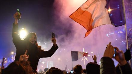 In Paris ging es am Mittwochabend nicht nur friedlich zu.