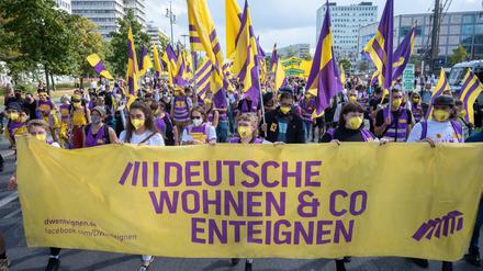 Die Initiative zur Enteignung großer Immobilienkonzerne war erfolgreich. Grüne und Linke in Berlin wollen es umsetzen, die Sozialdemokraten nicht.