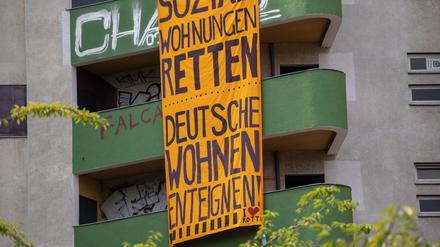 Die Initiative „Deutsche Wohnen und Co enteignen“ will große Wohnungskonzerne vergesellschaften.