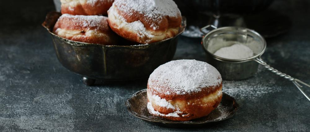 Gehaltvoller Luxus. Es gibt viele verschiedene Füllungen für die Pfannkuchen. 