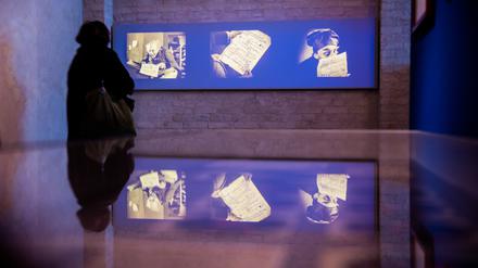 Filmsequenzen aus „Nosferatu“ in der Sammlung Scharf-Gerstenberg.