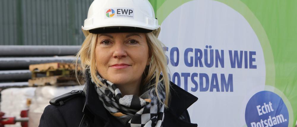 Durchgesetzt. Christiane Preuß ist nun Geschäftsführerin der EWP und der Stadtwerke.