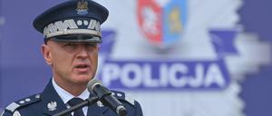 Polens Polizeichef Jaroslaw Szymczyk ist leicht verletzt worden (Archivbild).