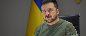 Der ukrainische Präsident Wolodymyr Selenskyj