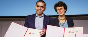 Ausgezeichnet wurden Özlem Türeci und Uğur Şahin für ihre Forschungen schon mehrfach - den Nobelpreis bekamen nun andere.