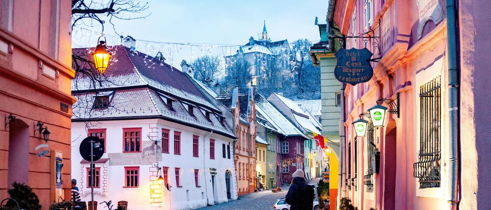 Der mittelalterliche Kern von Schäßburg (Sighisoara) wurde 1999 zum Unesco-Weltkulturerbe erklärt.