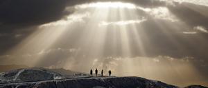 Zabriskie Point im Death Valley.