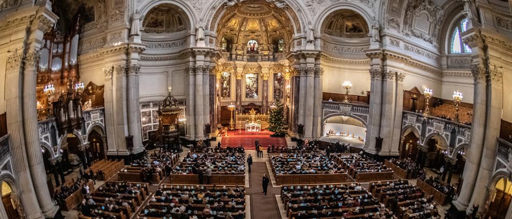 Im Berliner Dom werden dieses Jahr bis in den Janaur alle sechs Kantaten aufgeführt. 