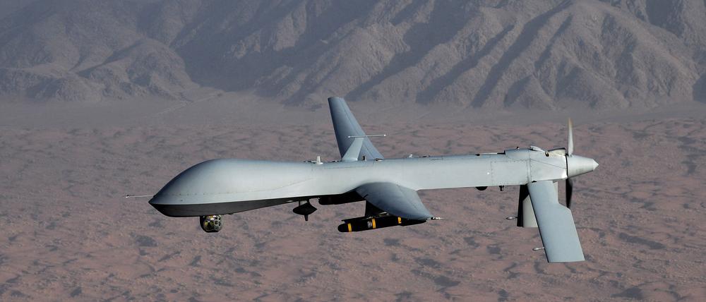 Eine Kampfdrohne der US-Armee.